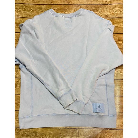 NWOT Jordan x Union 2.0 Crewneck Sweatshirt in Psychic Blue - Picture 3 of 4
